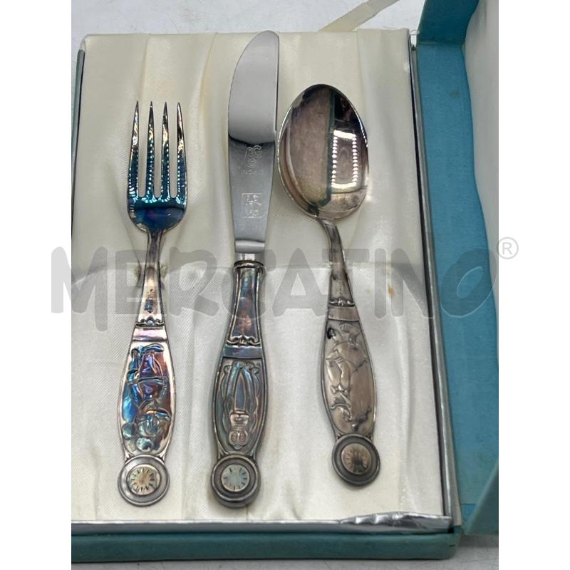 POSATE PZ. 3 INOX WALT DISNEY STUDIO | Mercatino dell'Usato Teramo 1