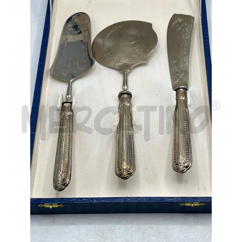 POSATE PZ. 3 SILVER DA PORTATA | Mercatino dell'Usato Teramo 1