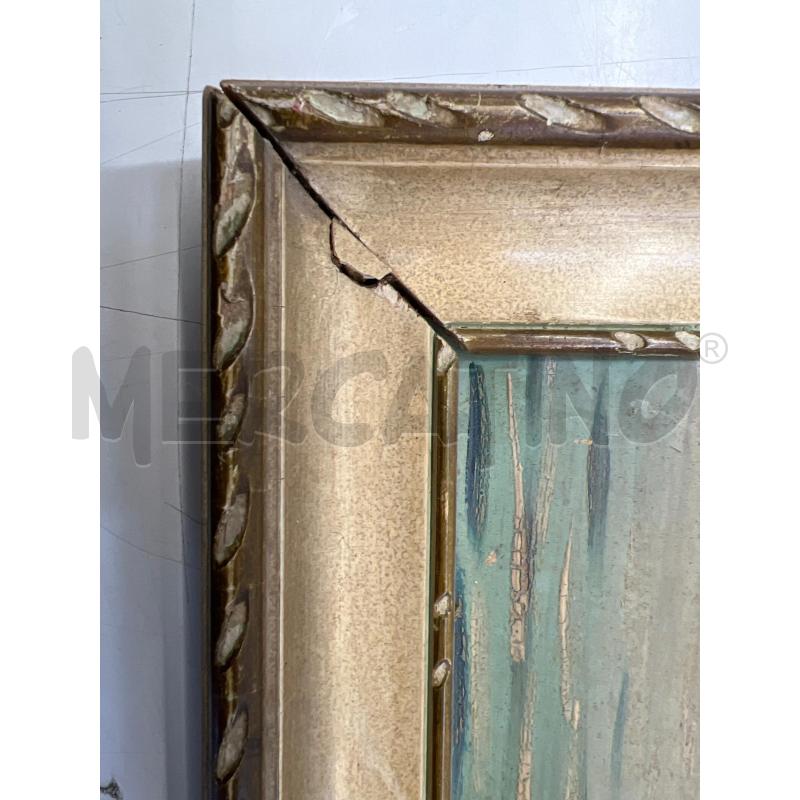 QUADRETTO BARCHETTA + VECCHIA CORNICE 30X24 | Mercatino dell'Usato Teramo 3