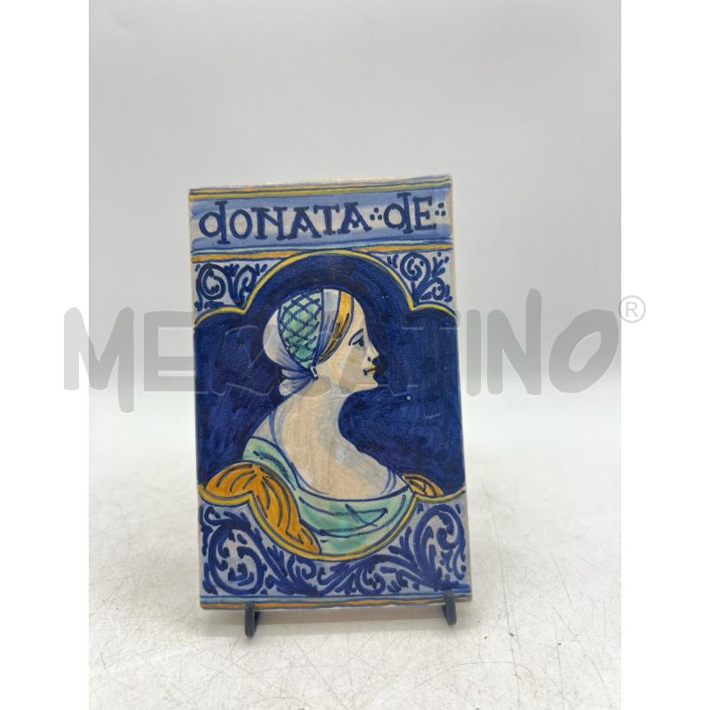 QUADRETTO CASTELLI MAIOLICA ORSINI COLONNA | Mercatino dell'Usato Teramo 1