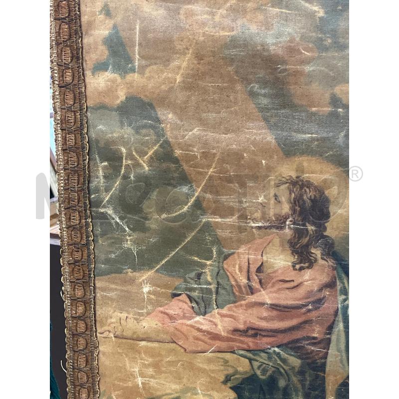 QUADRO ARAZZO O STENDARDO STAMPA RELIGIOSA CRISTO  | Mercatino dell'Usato Teramo 2