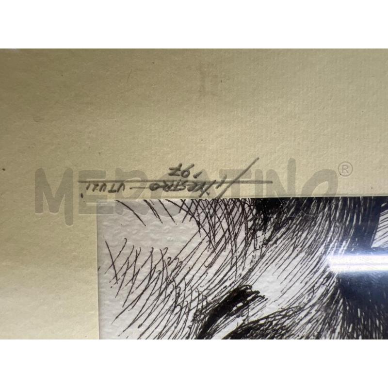 QUADRO BIANCO NERO STUDIO DONNA | Mercatino dell'Usato Teramo 2