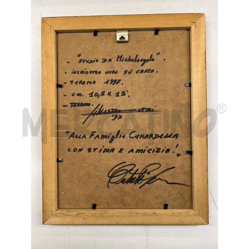 QUADRO BIANCO NERO STUDIO DONNA | Mercatino dell'Usato Teramo 4