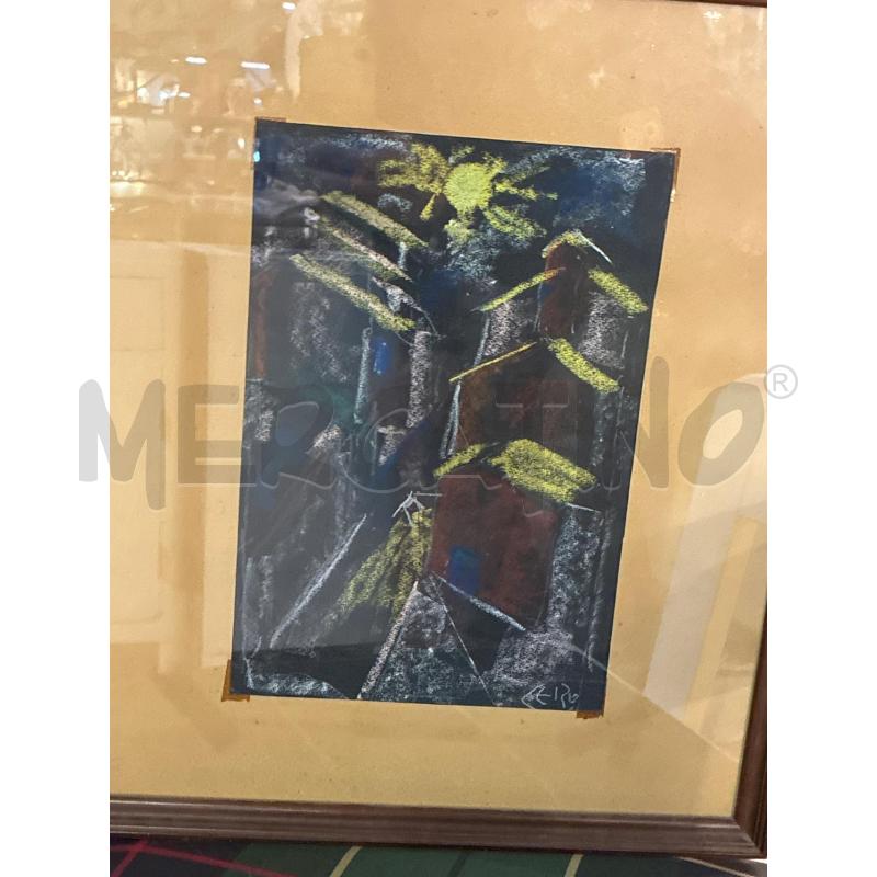 QUADRO CEROS CASE CERA SU CARTONCINO NERO | Mercatino dell'Usato Teramo 1