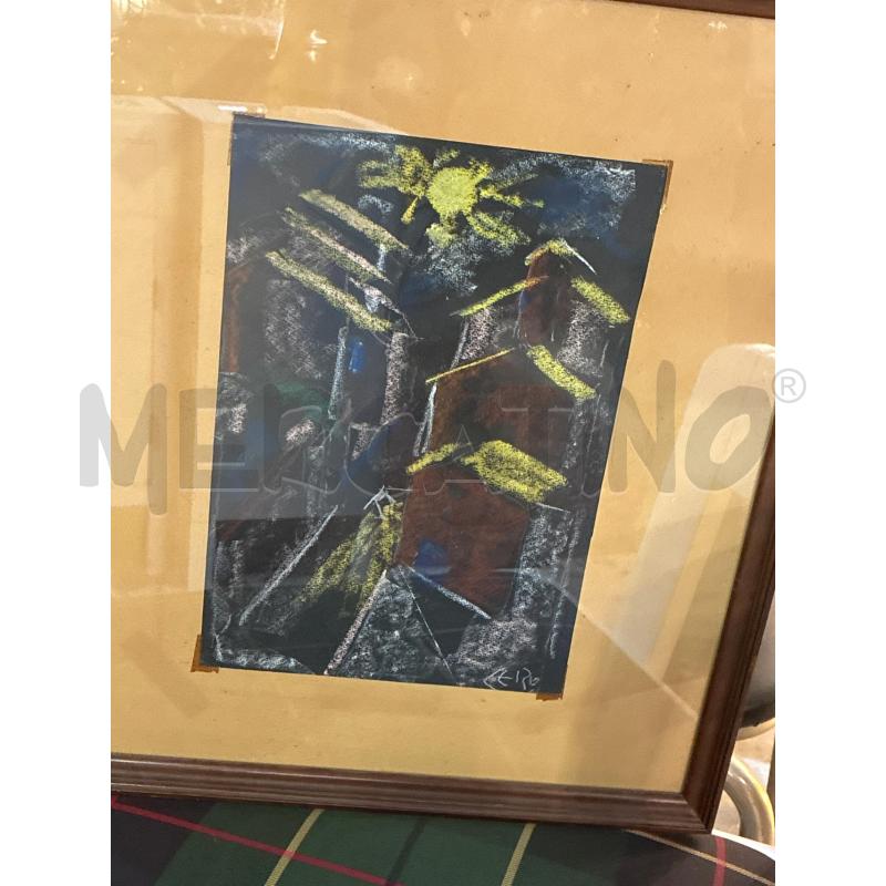 QUADRO CEROS CASE CERA SU CARTONCINO NERO | Mercatino dell'Usato Teramo 4