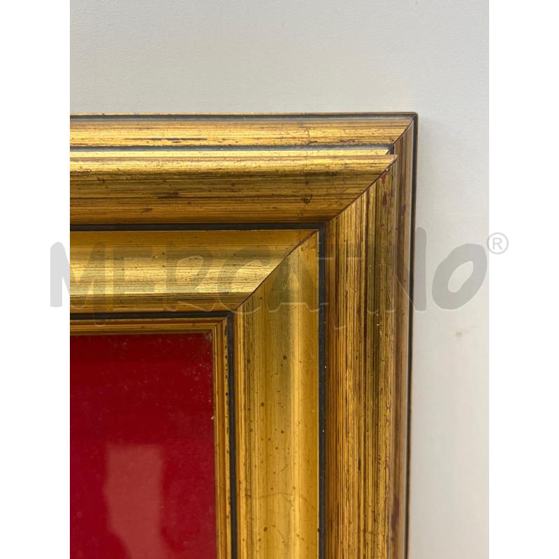 QUADRO DIPINTO CERAMICA CASTELLI OVALE + CORNICE GRANDE DORATA . FIRMA DI SILVESTRE PAESAGGIO | Mercatino dell'Usato Teramo 4