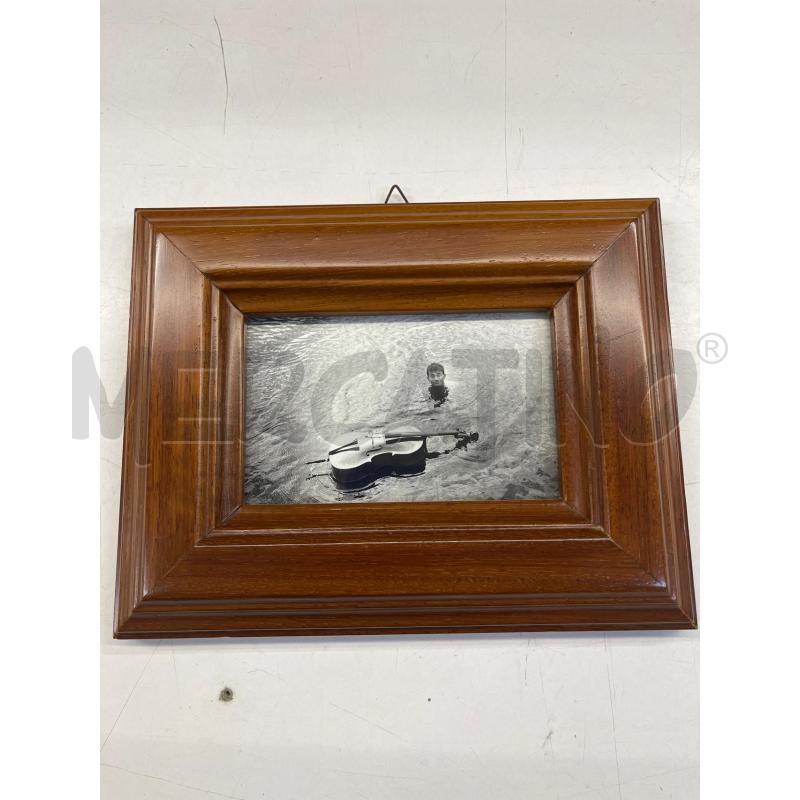 QUADRO FOTO + CORNICE LEGNO | Mercatino dell'Usato Teramo 1