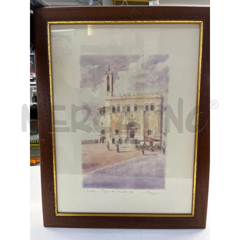 QUADRO GUBBIO PIZZA DI | Mercatino dell'Usato Teramo 1