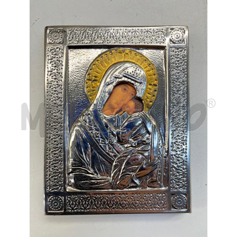 QUADRO ICONA PICCOLA LAM ARG MADONNA CON BAMBINO | Mercatino dell'Usato Teramo 1