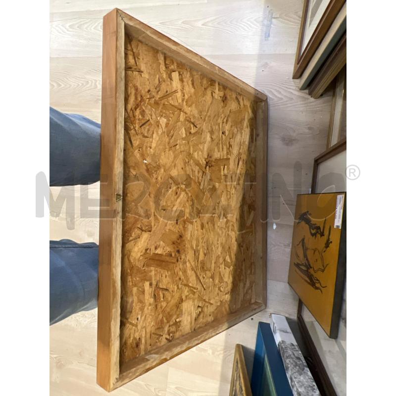 QUADRO INCIOSIONI LEGNO ASTRATTO MODERNO | Mercatino dell'Usato Teramo 2