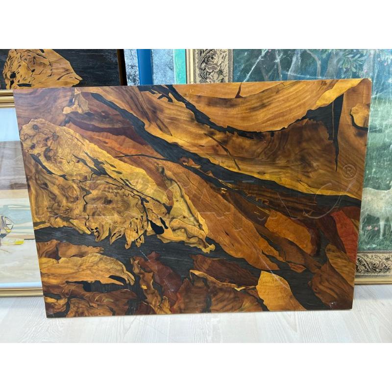 QUADRO INCISIONE IN  LEGNO VISIONE MACRO | Mercatino dell'Usato Teramo 1