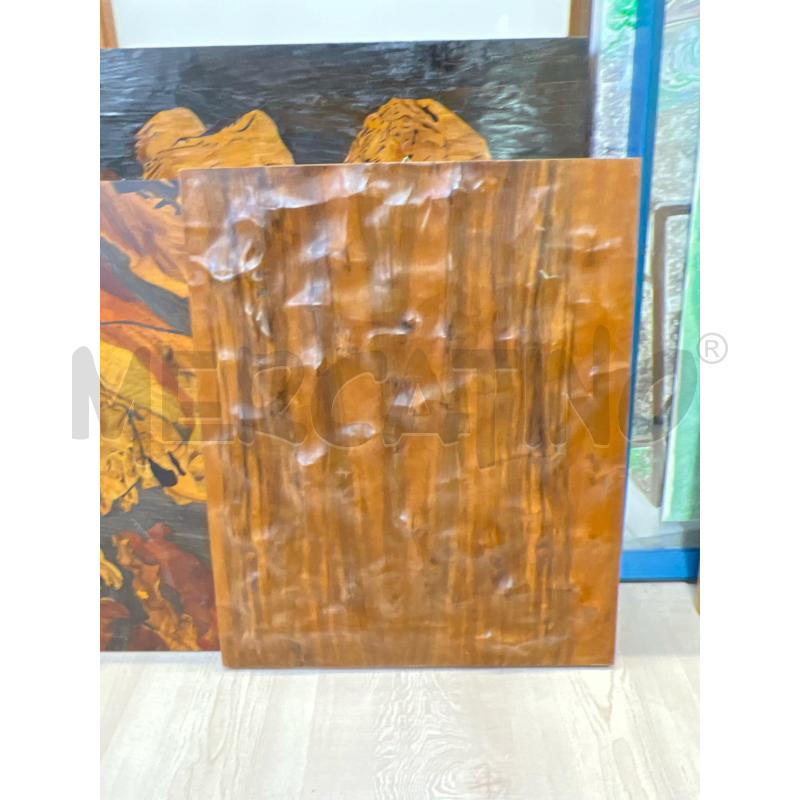 QUADRO INTAGLIATO IN LEGNO MODERNO RILIEVO | Mercatino dell'Usato Teramo 1
