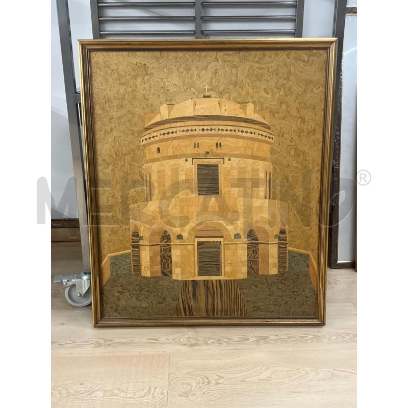 QUADRO IN LEGNO INTASRIATO  | Mercatino dell'Usato Teramo 1