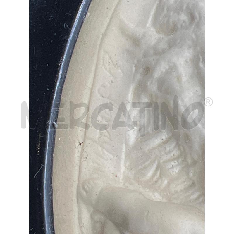 QUADRO IN SCHIUMA DI MARE - EPOCA XIX -XX SECOLO - MADONNA CON BAMBINO FRANCIA . CORNICE LEGNO 22X30 | Mercatino dell'Usato Teramo 4