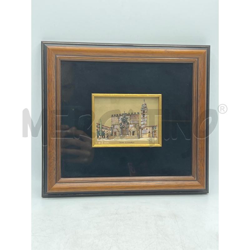 QUADRO LAMINA ARG CITTA DI TERAMO - SCORCIO | Mercatino dell'Usato Teramo 1