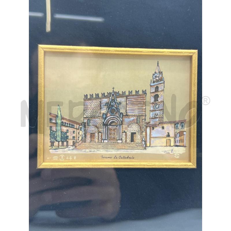 QUADRO LAMINA ARG CITTA DI TERAMO - SCORCIO | Mercatino dell'Usato Teramo 2