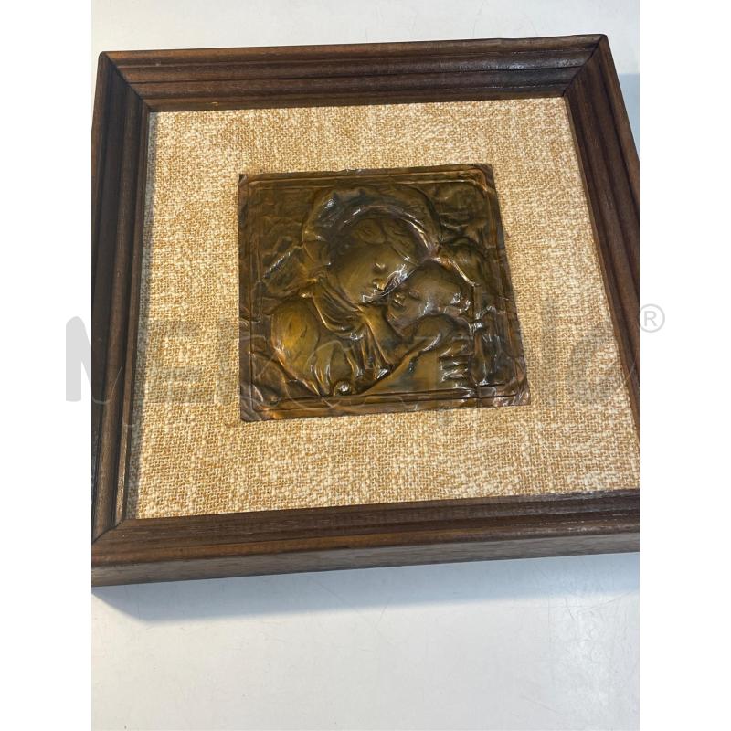 QUADRO MADONNA LAMINA ARGENTO | Mercatino dell'Usato Teramo 3