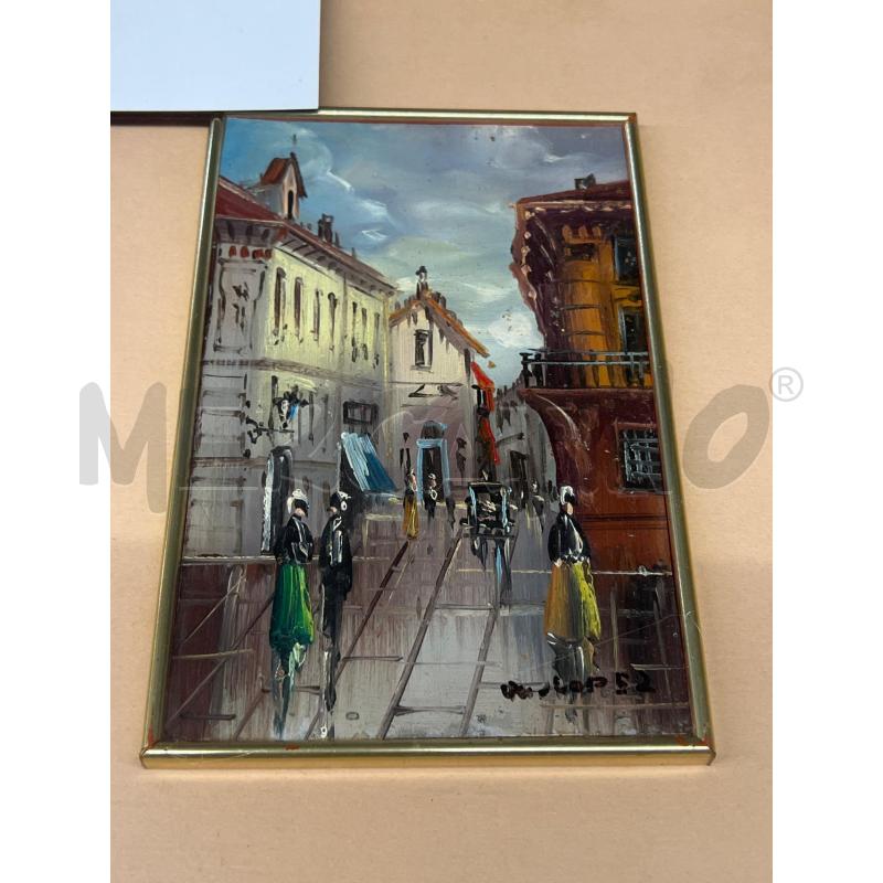 QUADRO OLIO DIPINTO W LOPEZ CORNICETTA | Mercatino dell'Usato Teramo 2