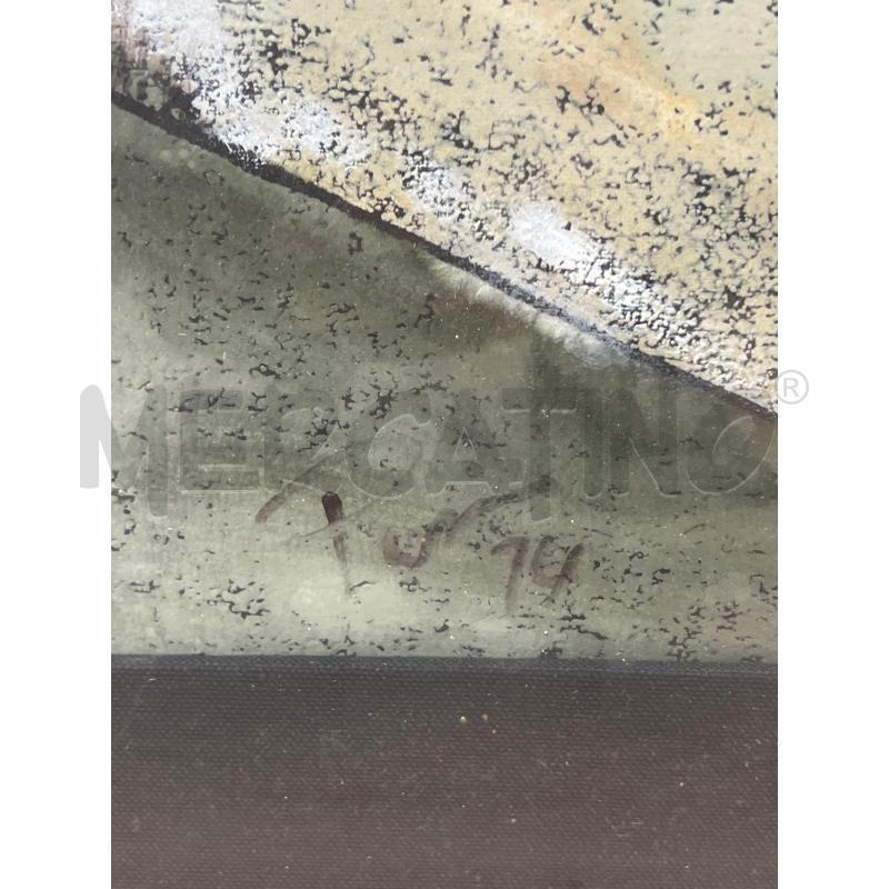 QUADRO OLIO SU TELA CASE BIANCHE TETTI ROSSI IN COLLINA 50X70+ CORNICE ROSSA DORATA | Mercatino dell'Usato Teramo 4