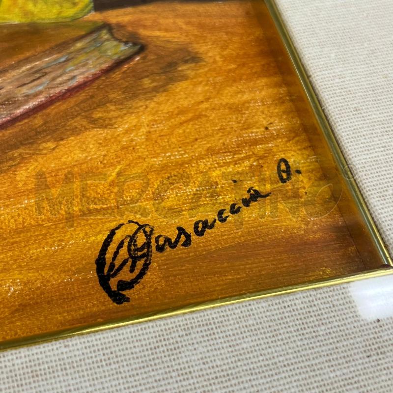 QUADRO OLIO SU TELA + CORNICE ARGENTATA | Mercatino dell'Usato Teramo 3