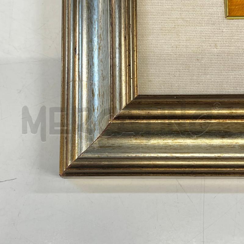 QUADRO OLIO SU TELA + CORNICE ARGENTATA | Mercatino dell'Usato Teramo 4