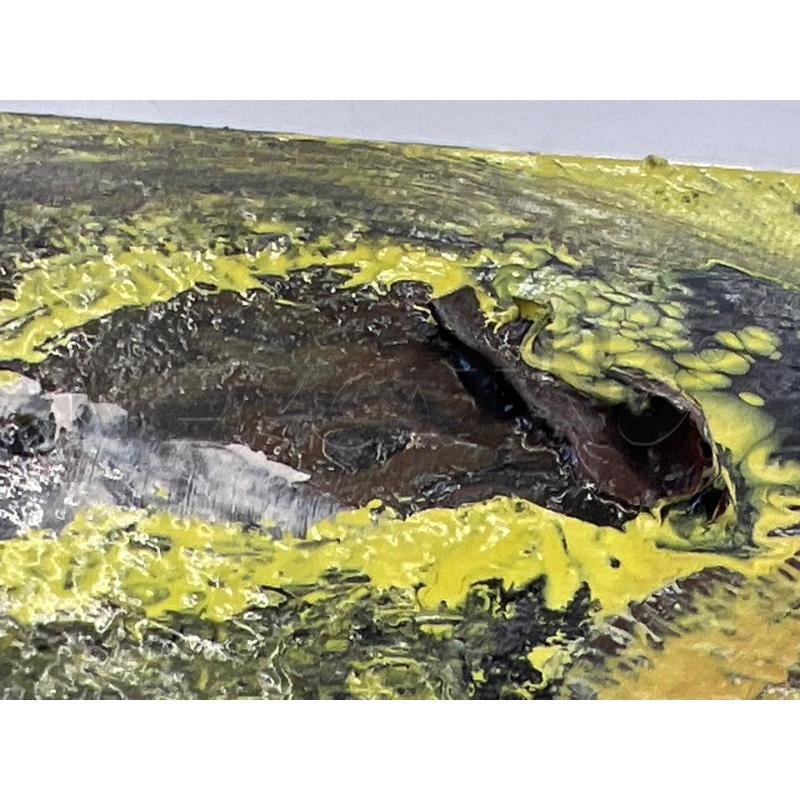 QUADRO OPERA ASTRATTA TECNICA MISTA MATERICO - 60X50CM | Mercatino dell'Usato Teramo 2