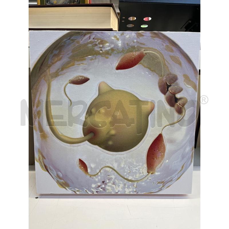 QUADRO OPERA MODERNA ARTIFICIAL BUBBLE 40X40  | Mercatino dell'Usato Teramo 1