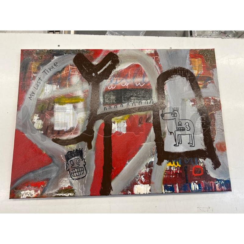 QUADRO OPERA MODERNA ASTRATTA DIEGO NICCHI  | Mercatino dell'Usato Teramo 1