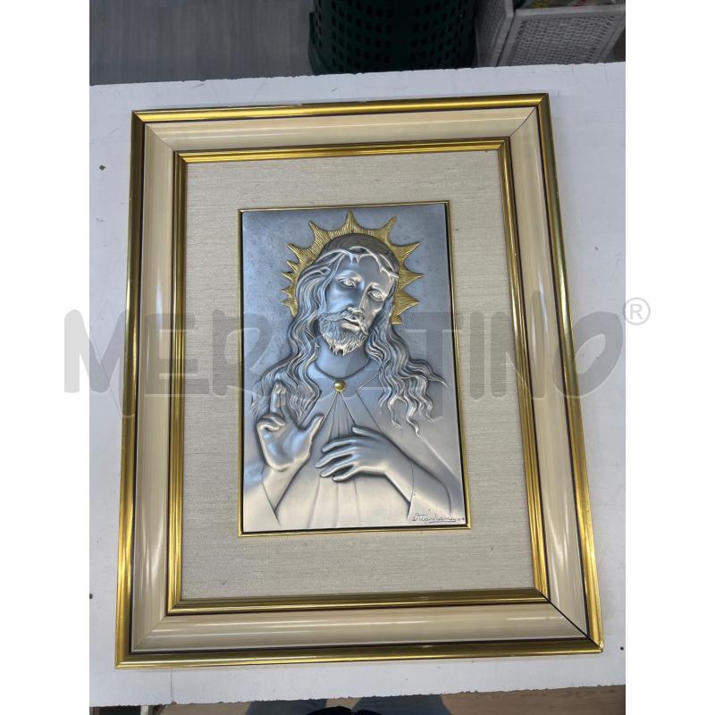 QUADRO OTTAVIANI CRISTO RILIEVO LAM AR.70GR | Mercatino dell'Usato Teramo 1