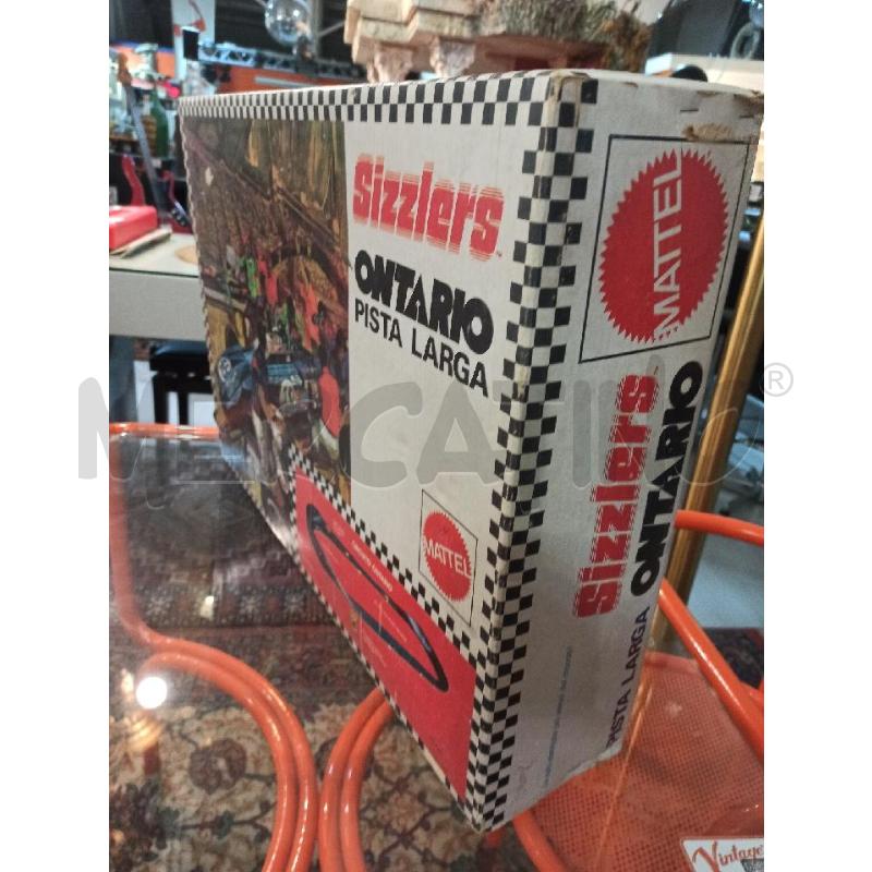 QUADRO PISTA ONTARIO PISTA LARGA SIZZIERS MATTEL DA COLLEZIONE VINTAGE | Mercatino dell'Usato Teramo 3