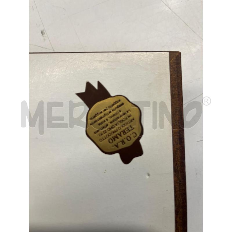 QUADRO RILIEVO DORATO MECENATISMO SENZA FRONTIERE + CORNICE 45X52 | Mercatino dell'Usato Teramo 2