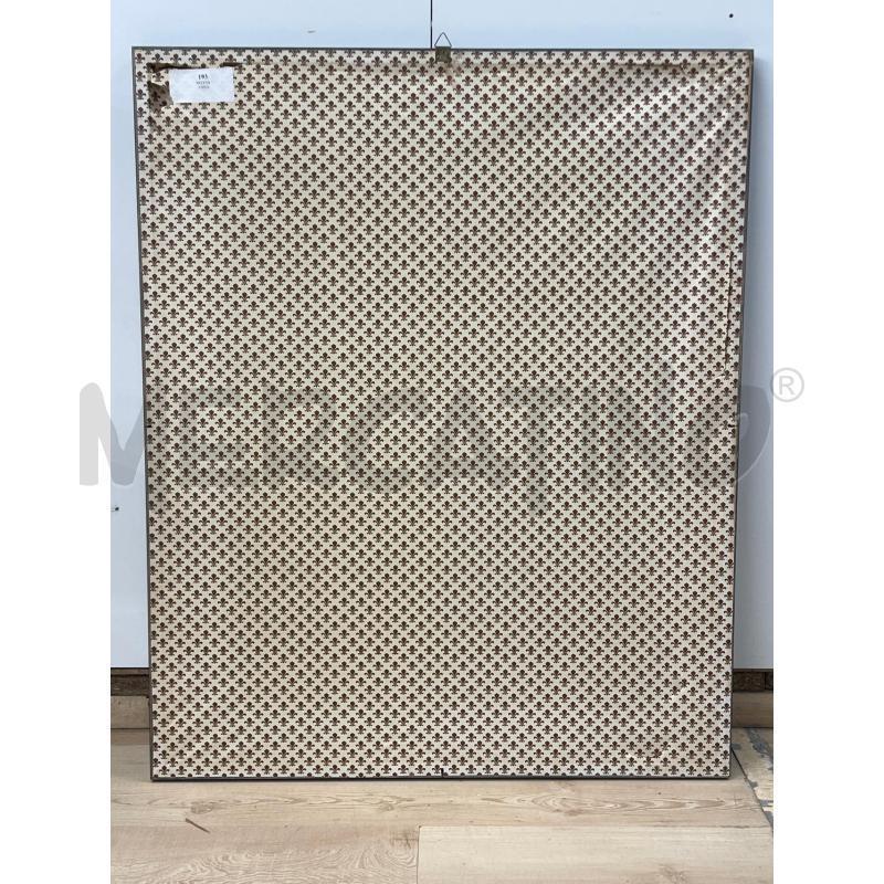 QUADRO SECCIA ANNA ARTE CONTEMPORANEA MISTA SU TAVOLA TONI BLU VERDI 50X60 | Mercatino dell'Usato Teramo 4