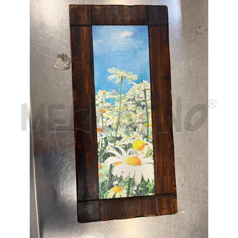QUADRO STAMPA FIO CORNICE LEGNO | Mercatino dell'Usato Teramo 1
