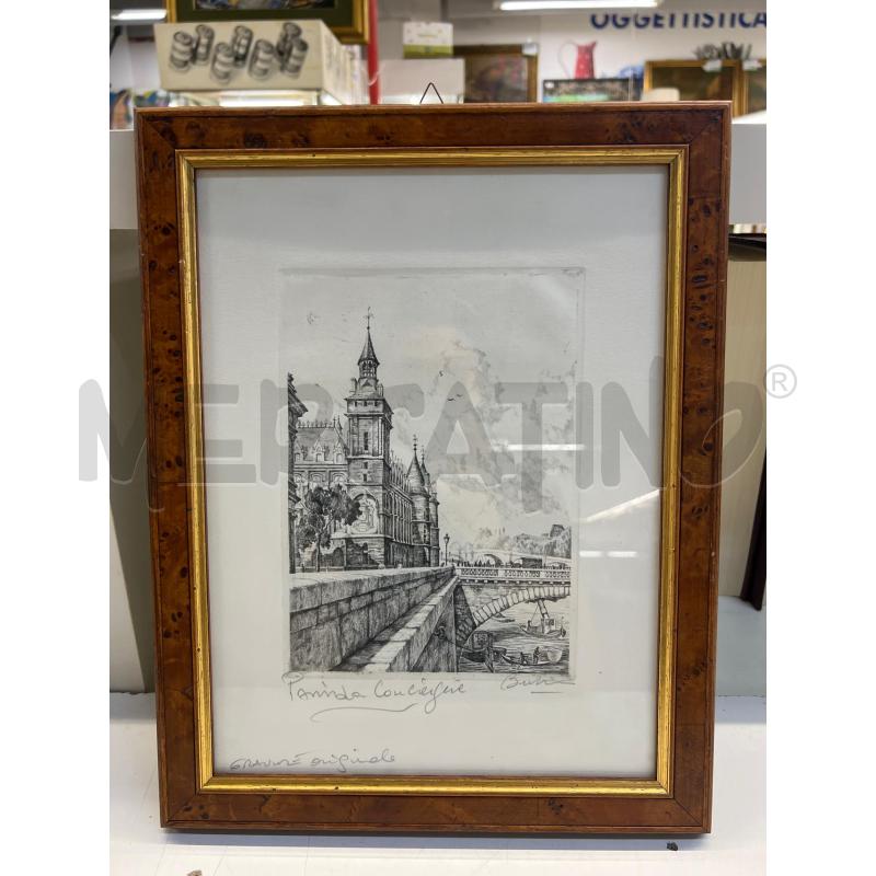 QUADRO STAMPA FRANCESE + CORNICE | Mercatino dell'Usato Teramo 1