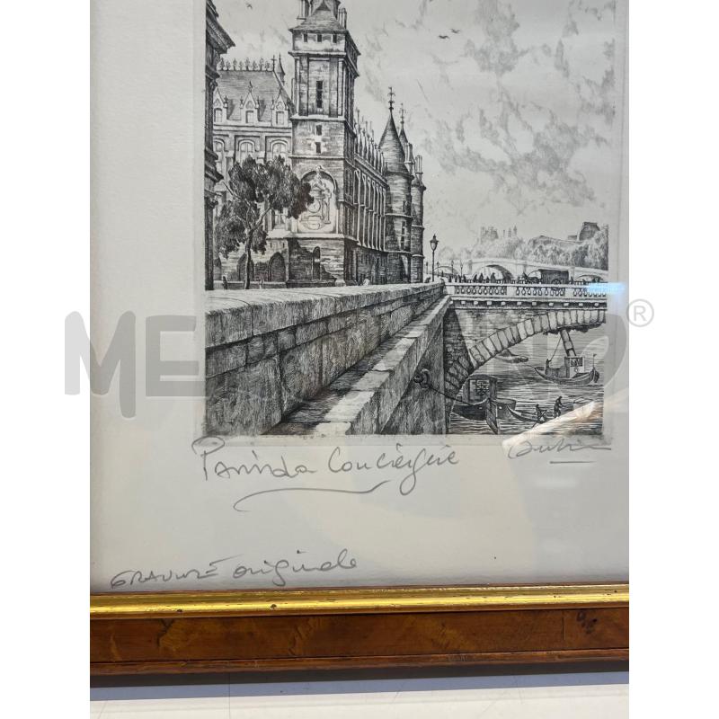 QUADRO STAMPA FRANCESE + CORNICE | Mercatino dell'Usato Teramo 2
