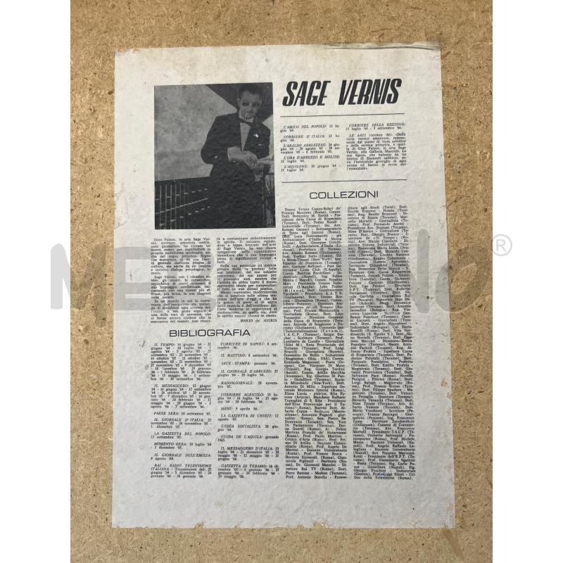 QUADRO SU MAIOLICA SAGE VERNIS MATTONELLE GIALLO VIOLA | Mercatino dell'Usato Teramo 3