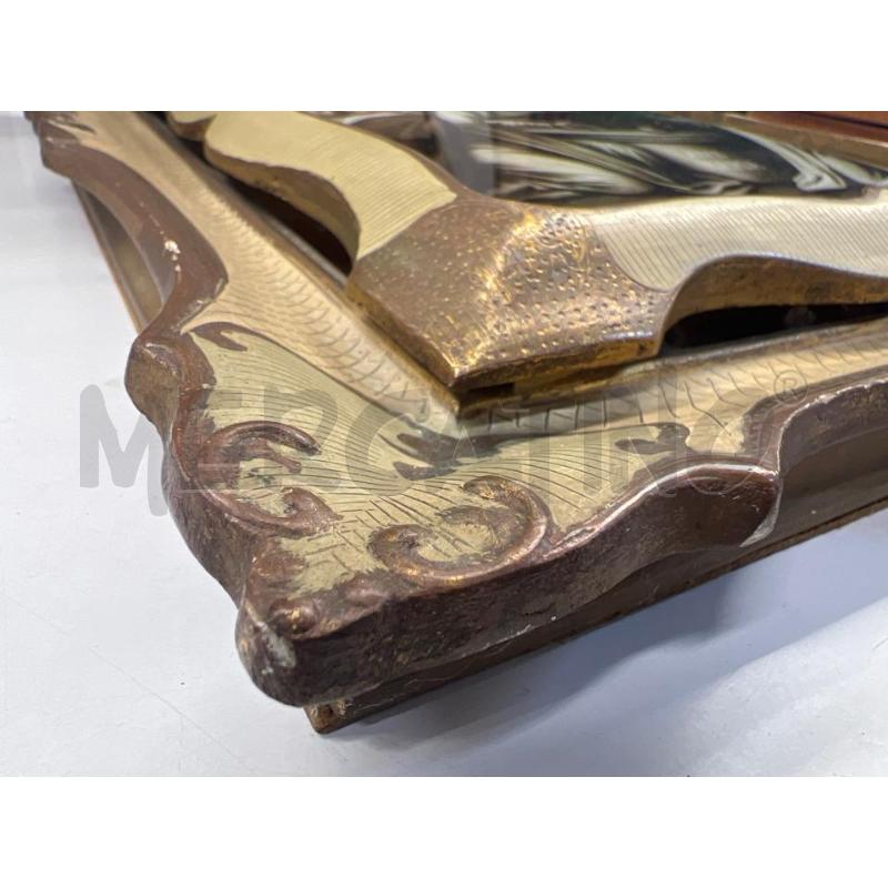 QUADRO SU VETRO VINTAGE AVE MARIA CORNICE LAVORATA | Mercatino dell'Usato Teramo 2