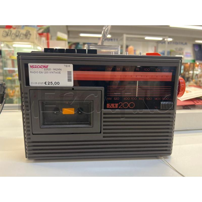 RADIO E&I 200 VINTAGE | Mercatino dell'Usato Teramo 1