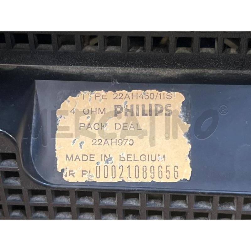 RADIO GIRADISCHI PHILIPS 970 DISCHI E MUSICASSETTE + 2 CASSE | Mercatino dell'Usato Teramo 4