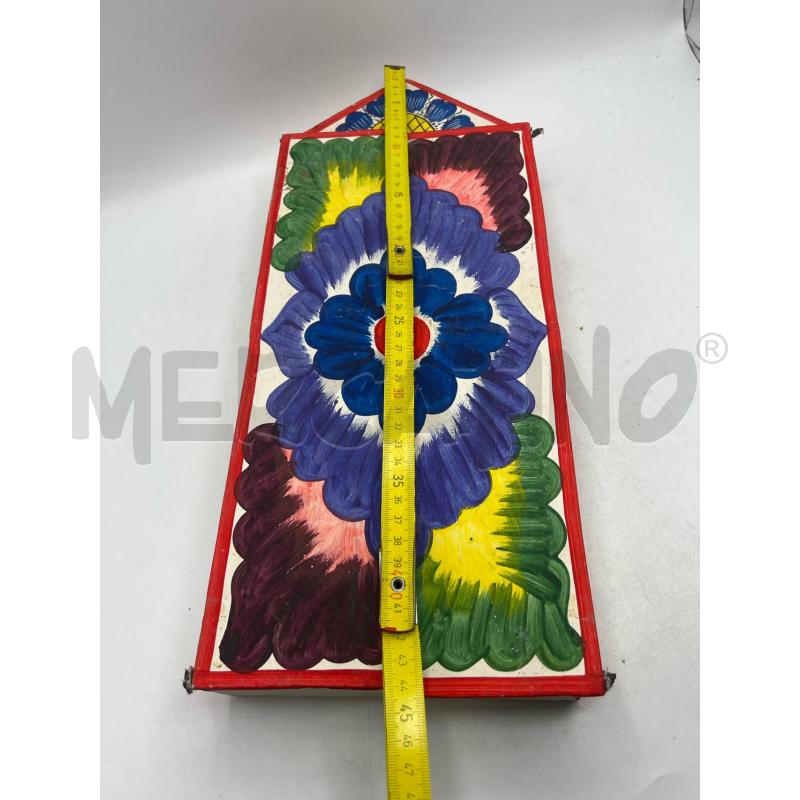 RETABLO DELLA NATIVITA' AYACUCHANO ARTE POOPOLARE SCATOLA IN LEGNO PERUVIANA FATTA A MANO | Mercatino dell'Usato Teramo 5