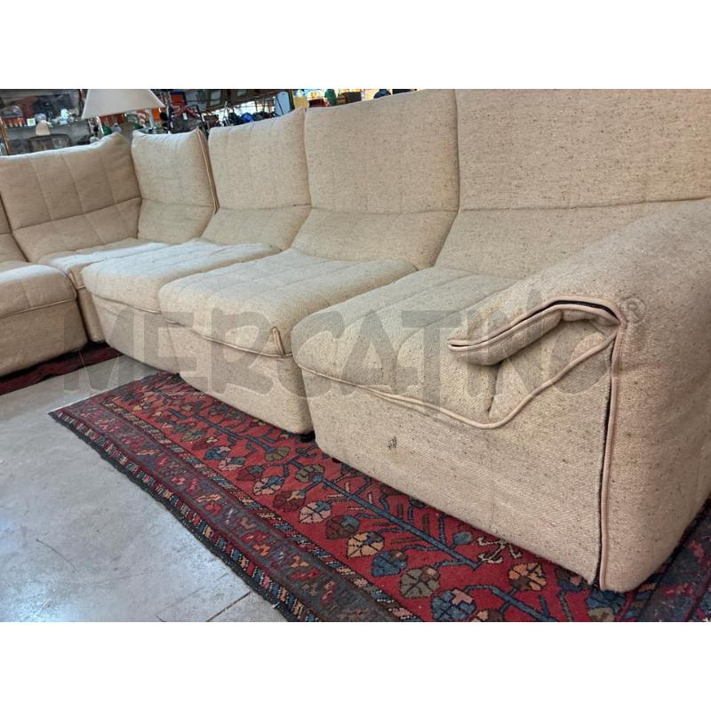 SALOTTO BAIA CITTERIO E NAVA B&B ITALIA ANGOLARE 6PZ.BEIGE | Mercatino dell'Usato Teramo 3