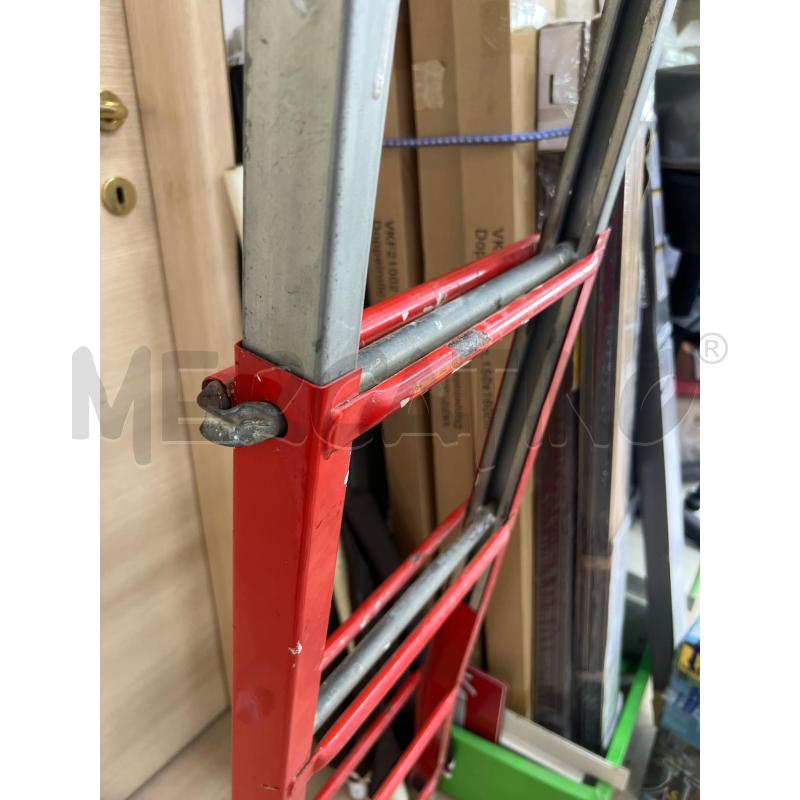 SCALA RICHIUDIBLE ROSSA GRIGIA | Mercatino dell'Usato Teramo 3