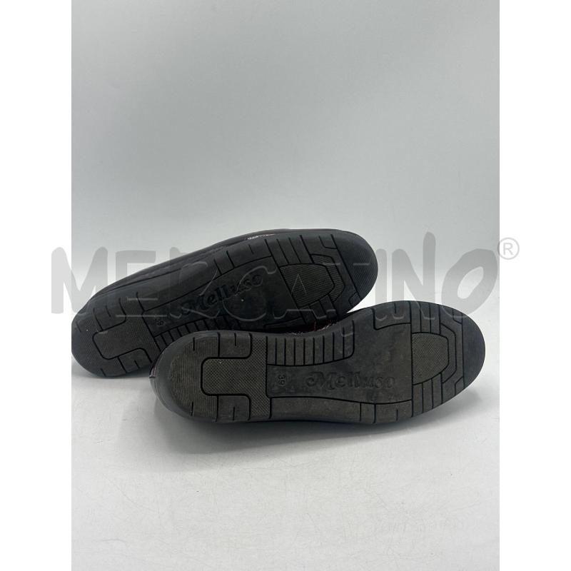 SCARPE DONNA MELLUSO BORDEAUX LUCIDO CON FRANGIA | Mercatino dell'Usato Teramo 5