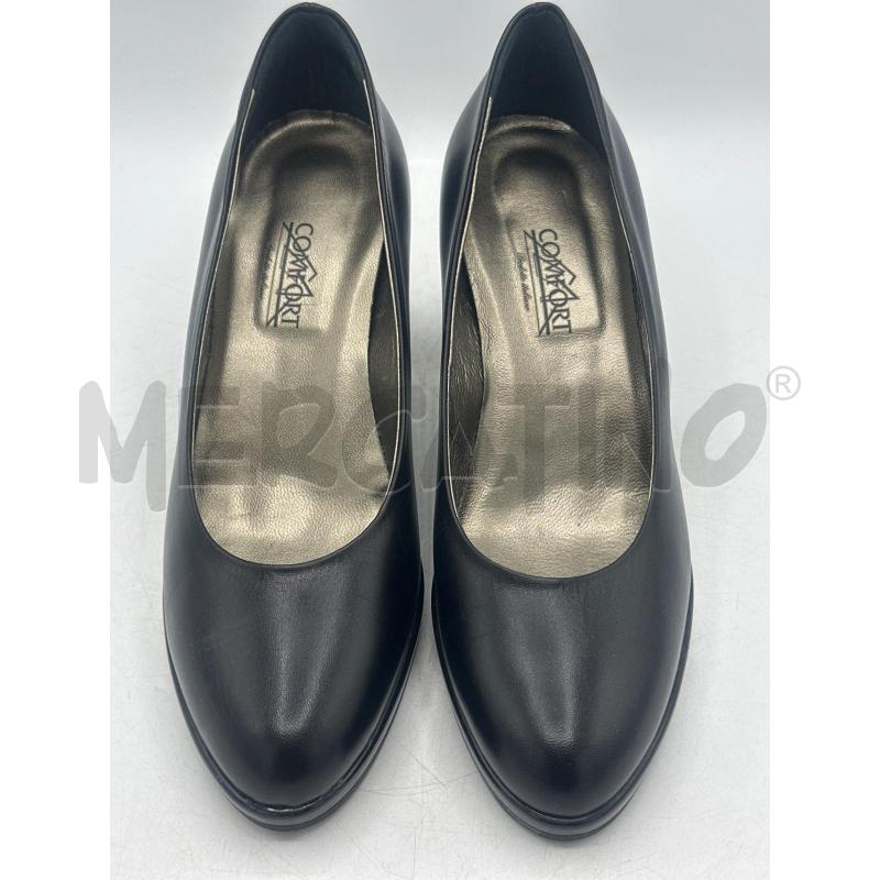 SCARPE TACCHI COFORT NERE PUNTA TONDA PRODOTTO ITALIANO | Mercatino dell'Usato Teramo 1
