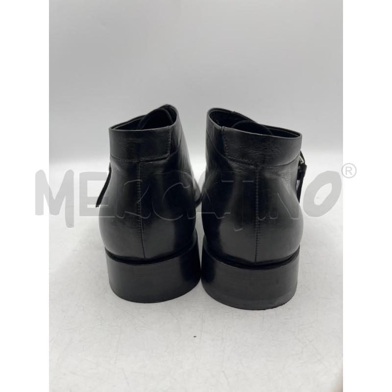 SCARPE UOMO FABI NERE CHIUSURA CON FIBBIA ARGENTATA  | Mercatino dell'Usato Teramo 3