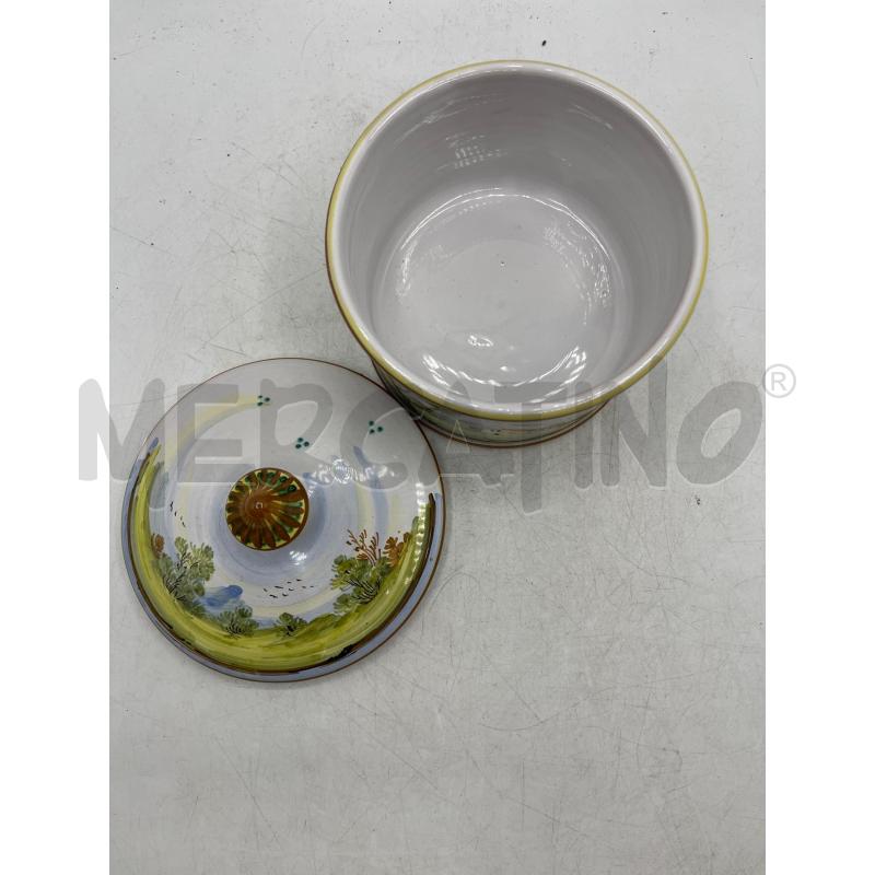 SCATOLETTA CASTELLI CERAMICA DIPINTA PAESAGGIO FACCIOLINI | Mercatino dell'Usato Teramo 2