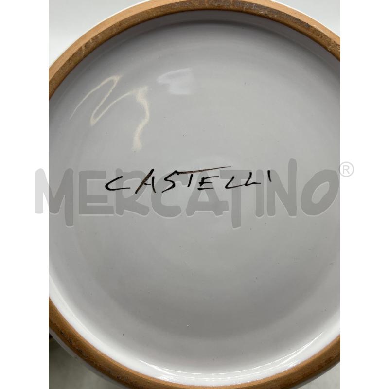 SCATOLETTA CASTELLI CERAMICA DIPINTA PAESAGGIO FACCIOLINI | Mercatino dell'Usato Teramo 3
