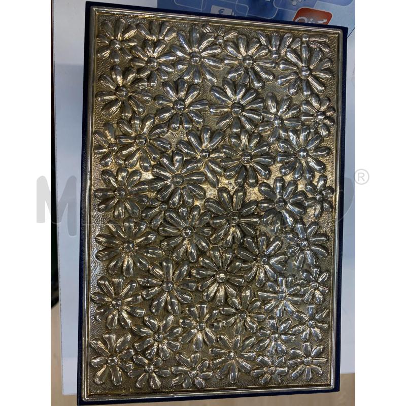 SCATOLETTA LAMINATA ARGENT. RETTANGOLARE | Mercatino dell'Usato Teramo 1