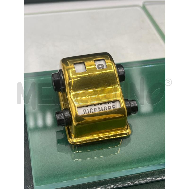 SCRIVANIA SET SOTTOMANO PELLE VERDE + PORTA PENNE E DATARIO + APRI BUSTE + PORTA  | Mercatino dell'Usato Teramo 2
