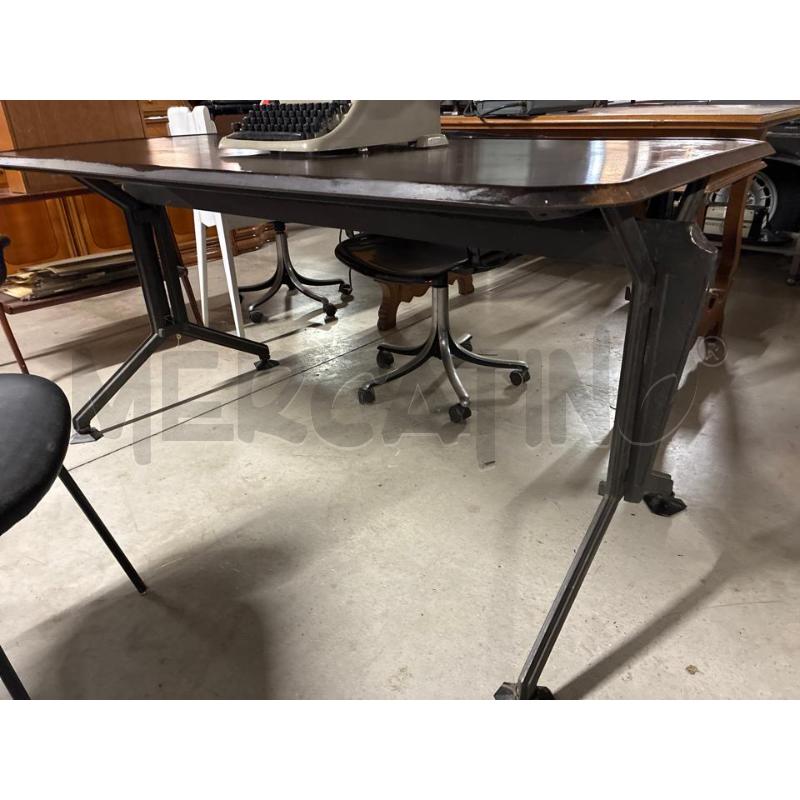 SCRIVANIA UFFICIO OLIVETTI SYNTESIS BBPR 80X160 | Mercatino dell'Usato Teramo 4